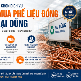 Thu mua phế liệu đồng giá cao tại TPHCM - Bảng giá mới nhất 2026